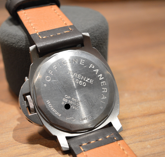 PAM 40 back view